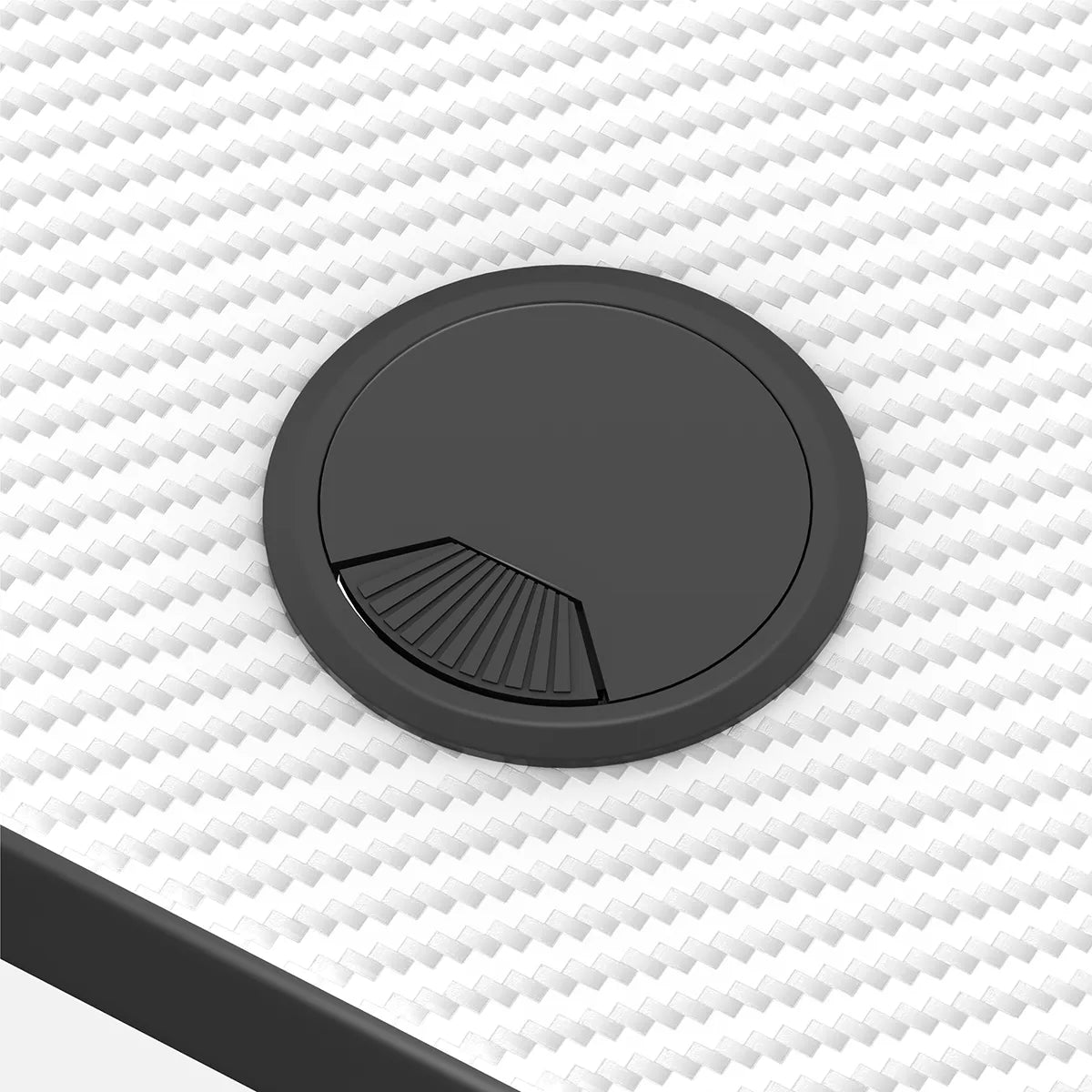 Centrally located cable inlet