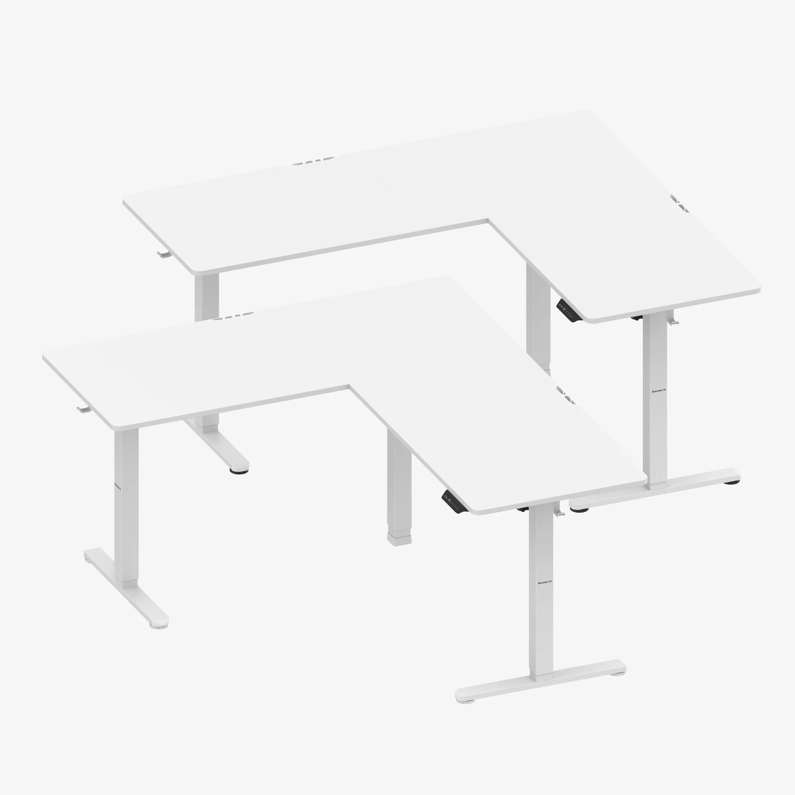 Nowoczesne biurko elektryczne narożnikowe