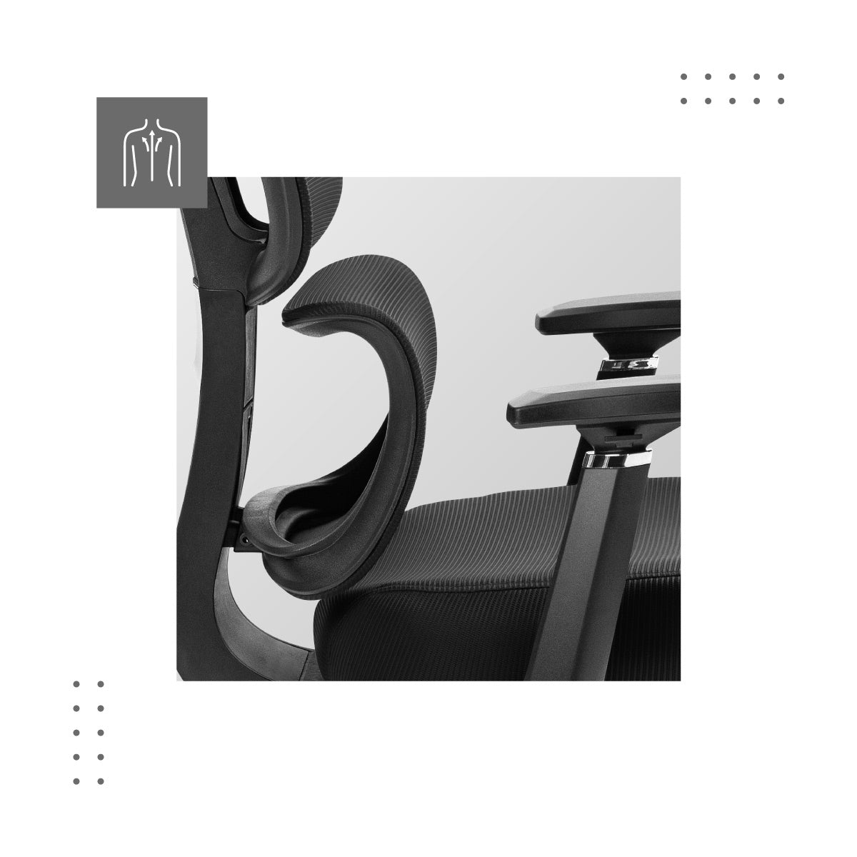 Regulowana podpora lędźwiowa