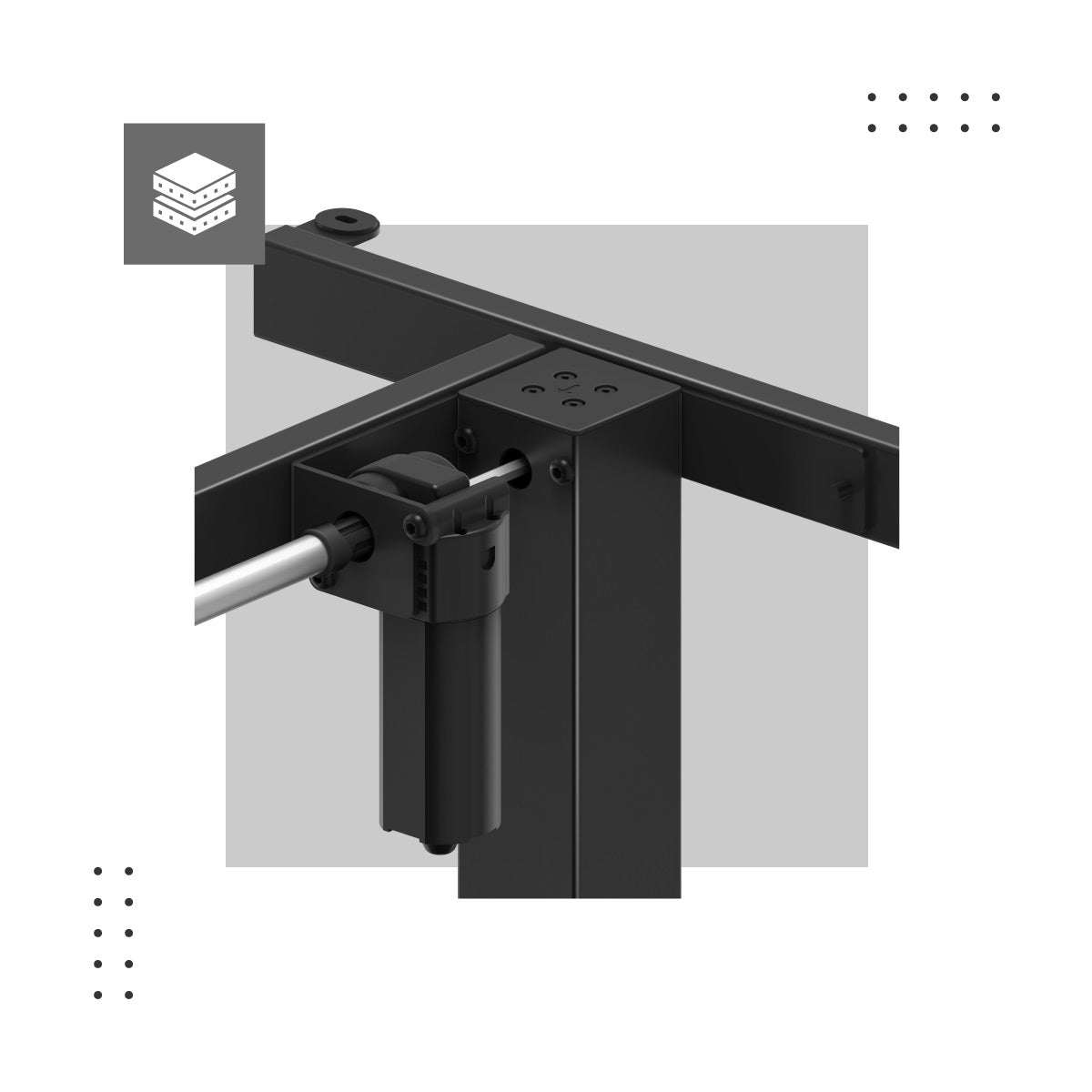 Nogi o dwukolumnowej budowie