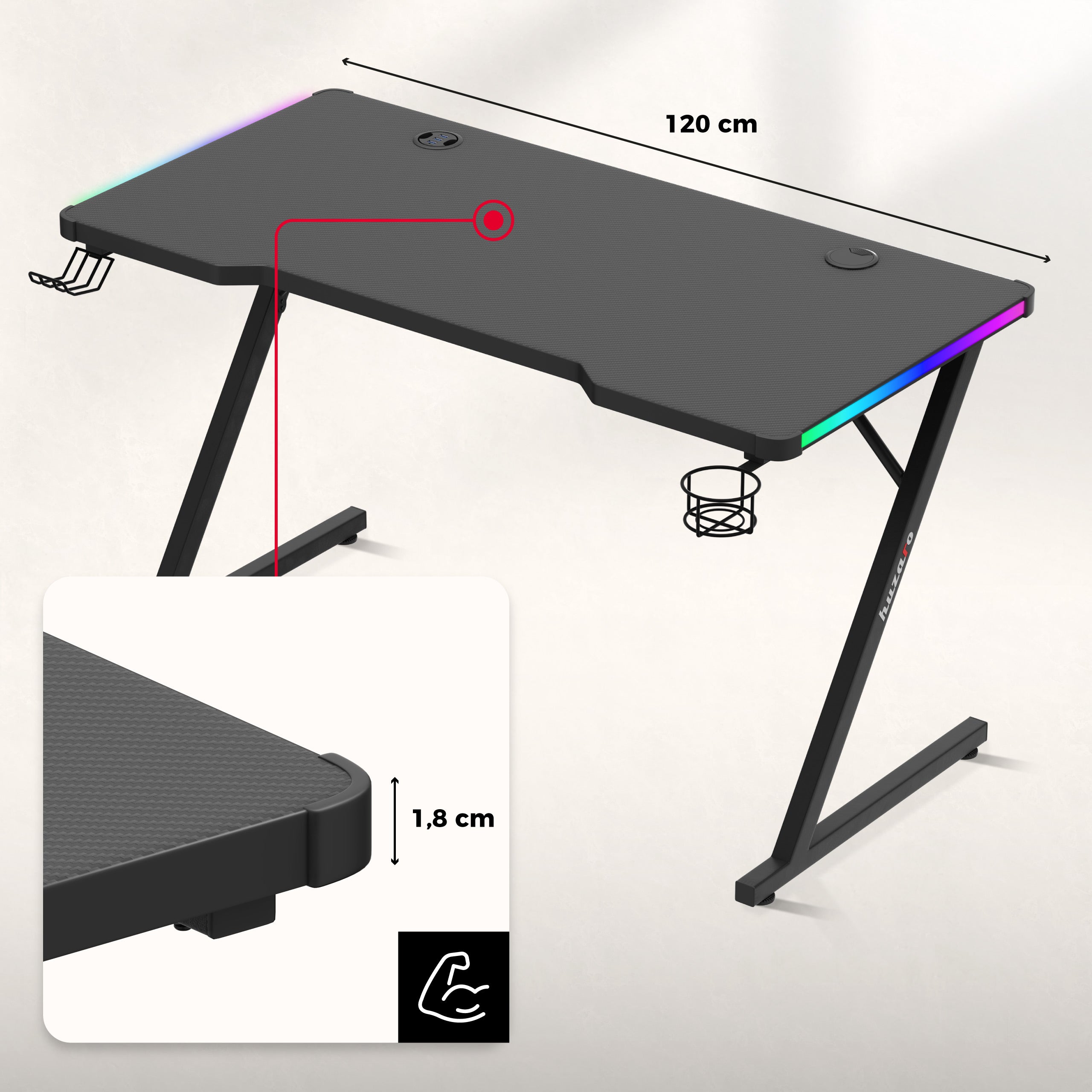 Carbon Flex coated countertop