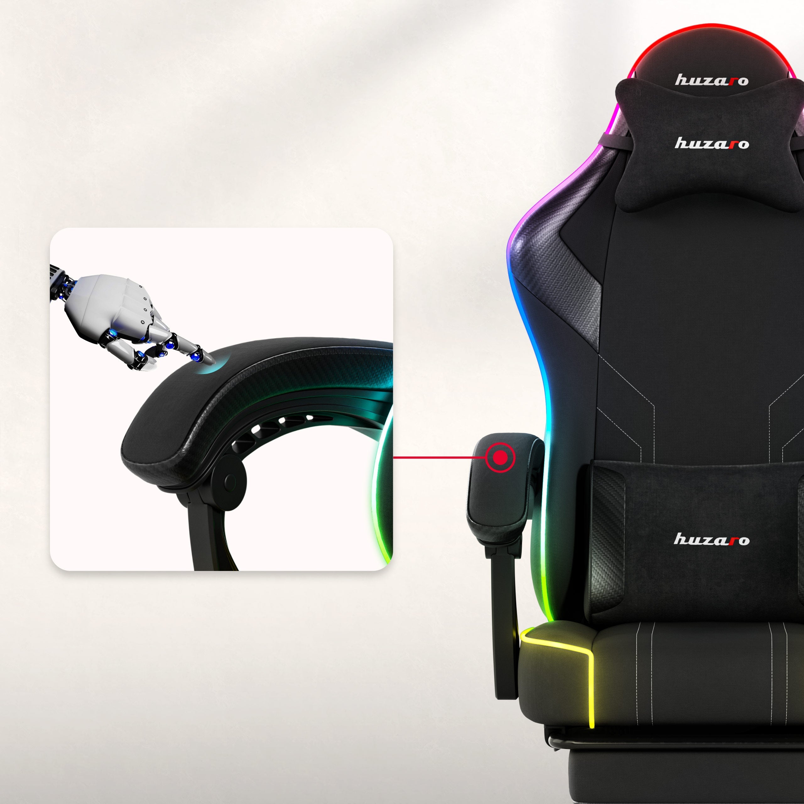 Miękkie podłokietniki