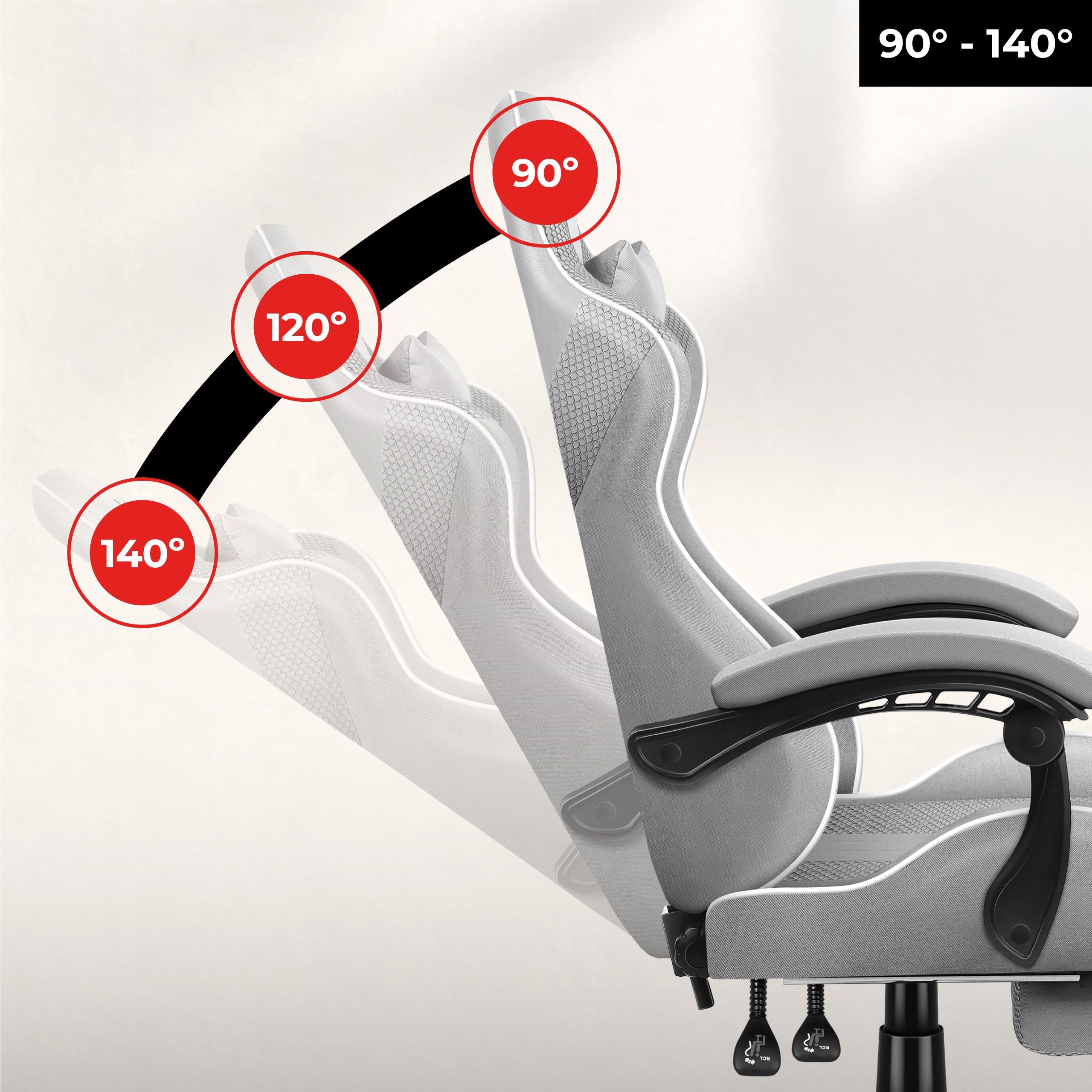 Wygodne pochylanie oparcia