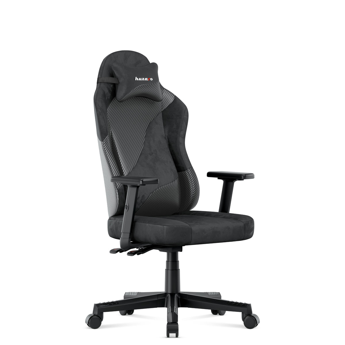 Fotel gamingowy dla nastolatka Huzaro Ranger 5.7 Carbon Black
