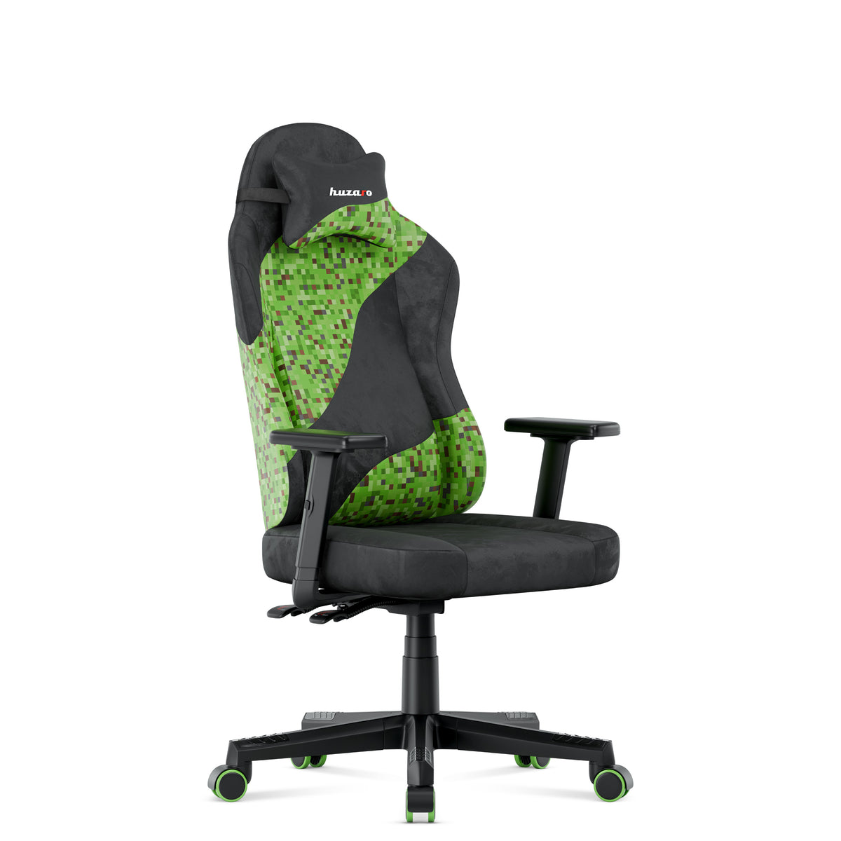 Fotel gamingowy dla nastolatka Huzaro Ranger 5.7 Black Pixel