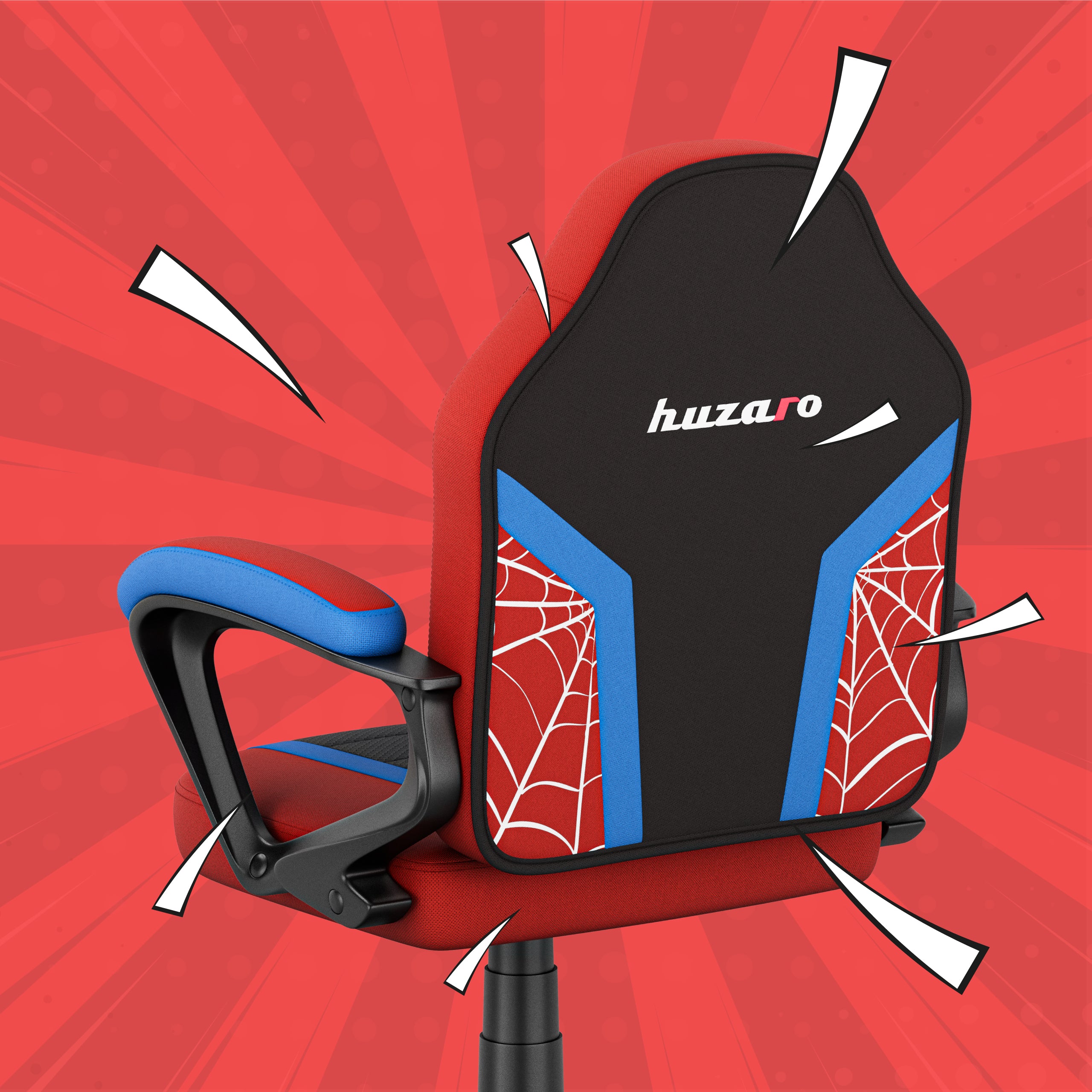 Fotel Gamingowy dla dziecka Huzaro Ranger 1.0 Spider Mesh