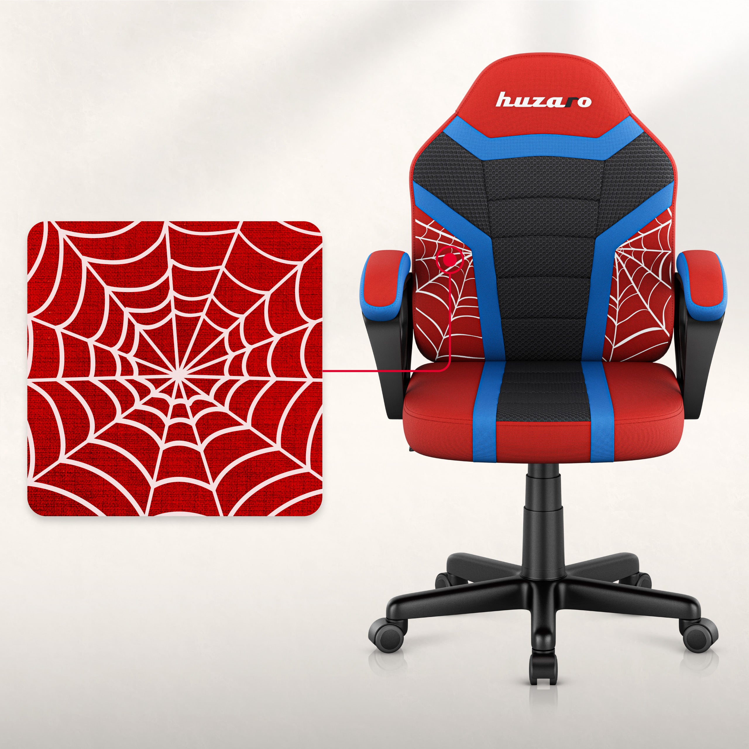 Fotel Gamingowy dla dziecka Huzaro Ranger 1.0 Spider Mesh