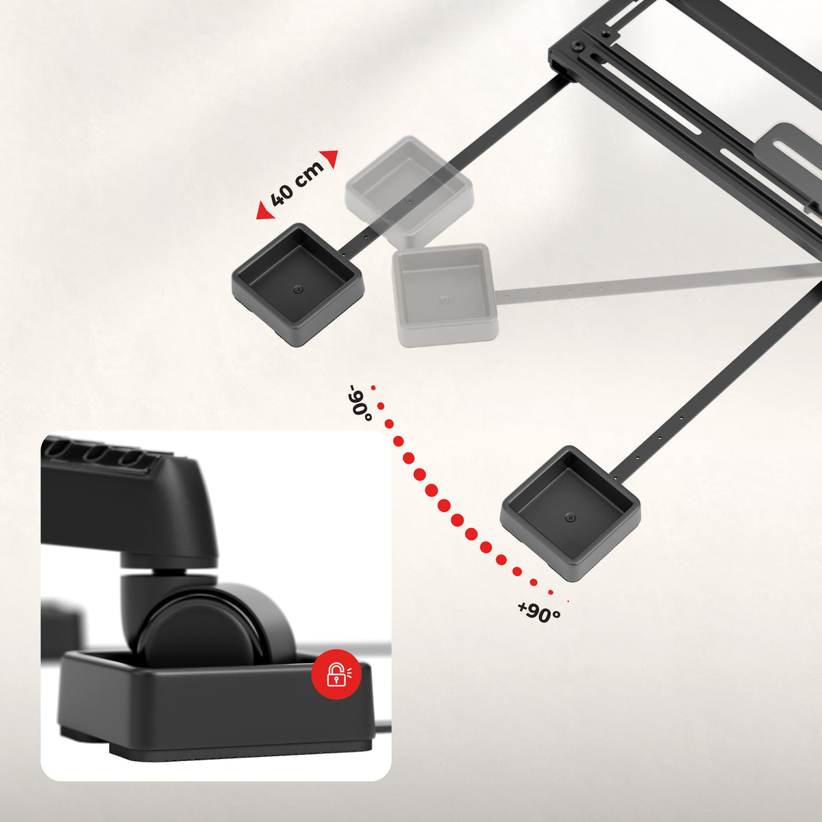 Zestaw uchwytów do simracingu Huzaro Speed 1.0 OUTLET