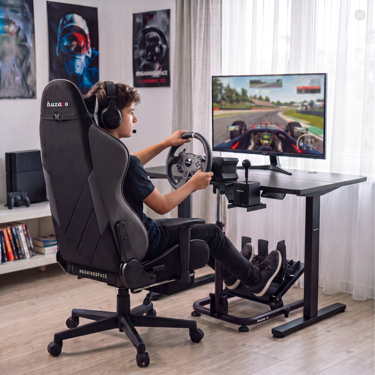 Stojak do kierownicy Huzaro SPEED 2.0 sim racing