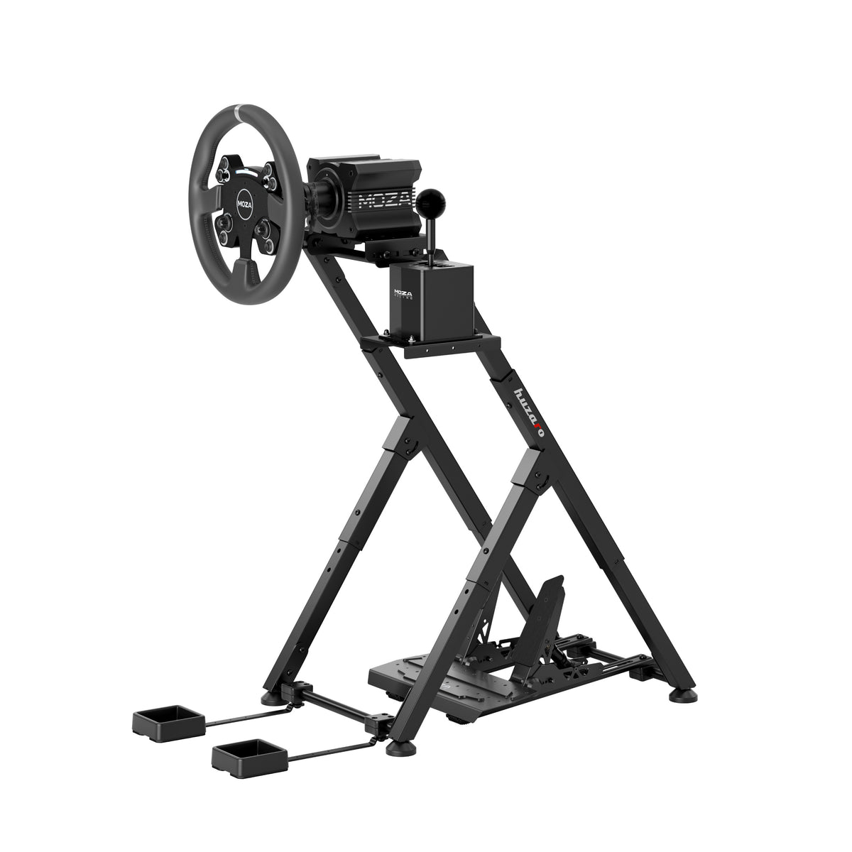 Stelaż do simracingu składany Huzaro Speed 2.5 Black