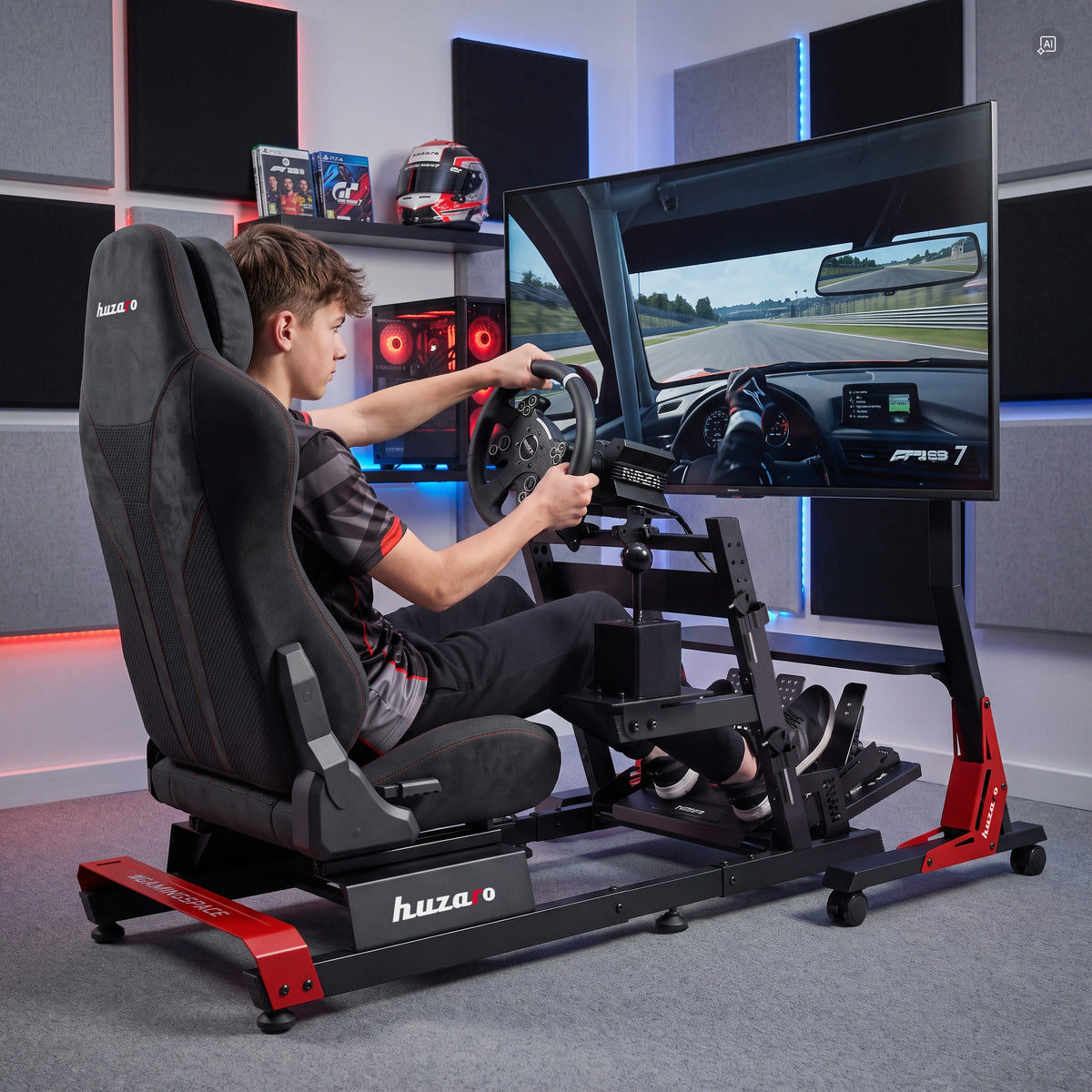 Kokpit do simracingu Huzaro Speed 5.7
