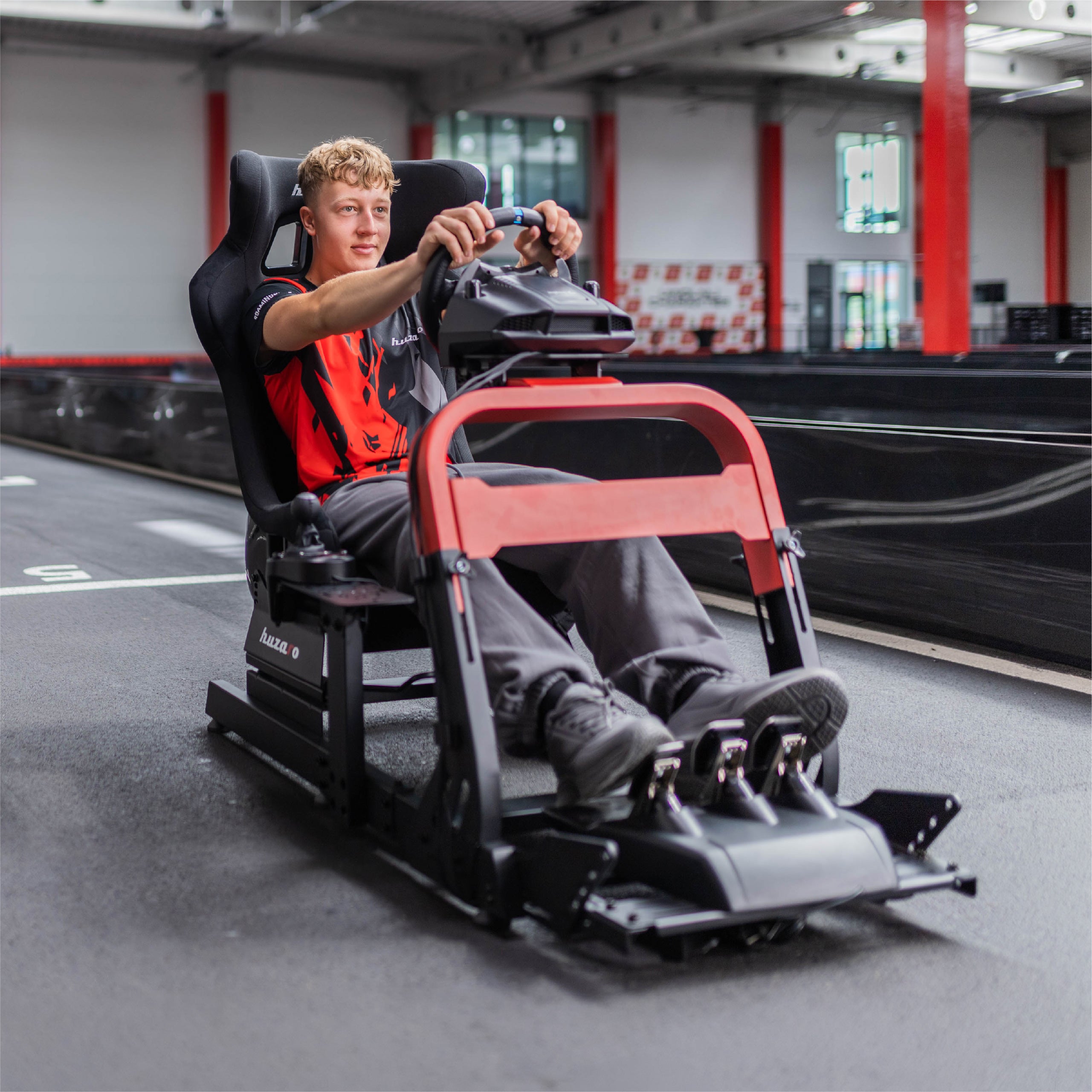 Kokpit wyścigowy Huzaro Speed 8.3 sim racing