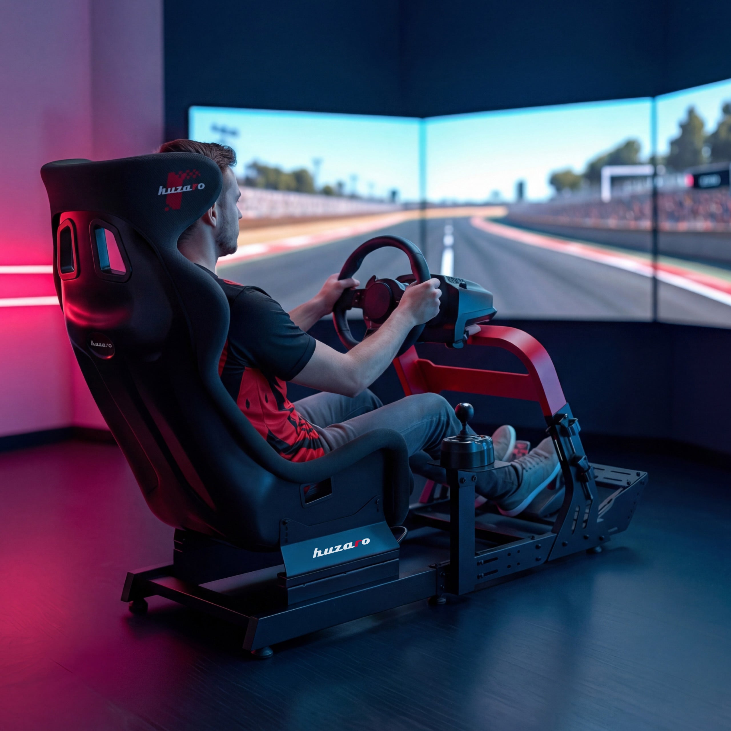 Kokpit wyścigowy Huzaro Speed 8.3 sim racing