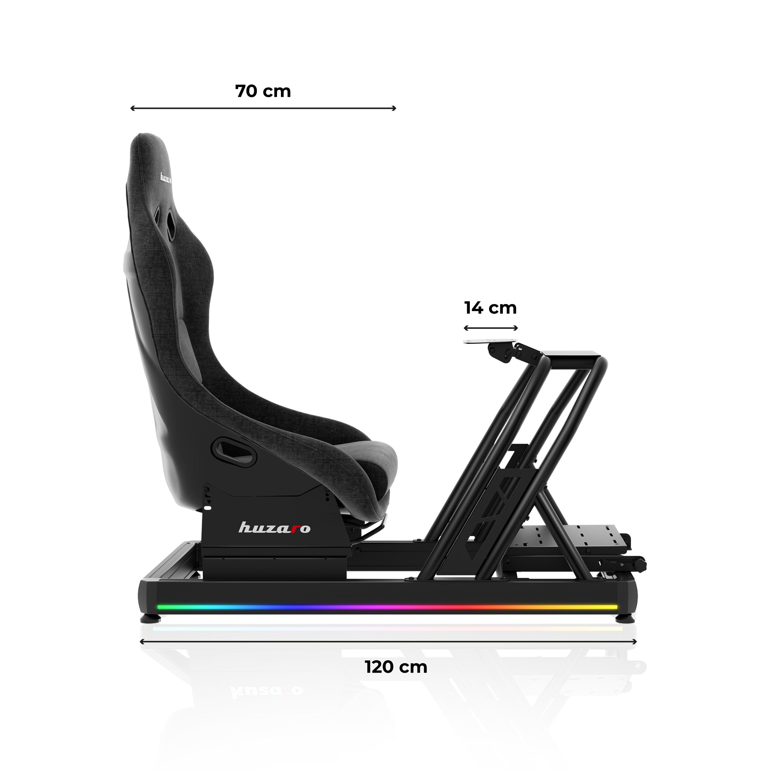 Kokpit wyścigowy Huzaro Speed 9.0 sim racing