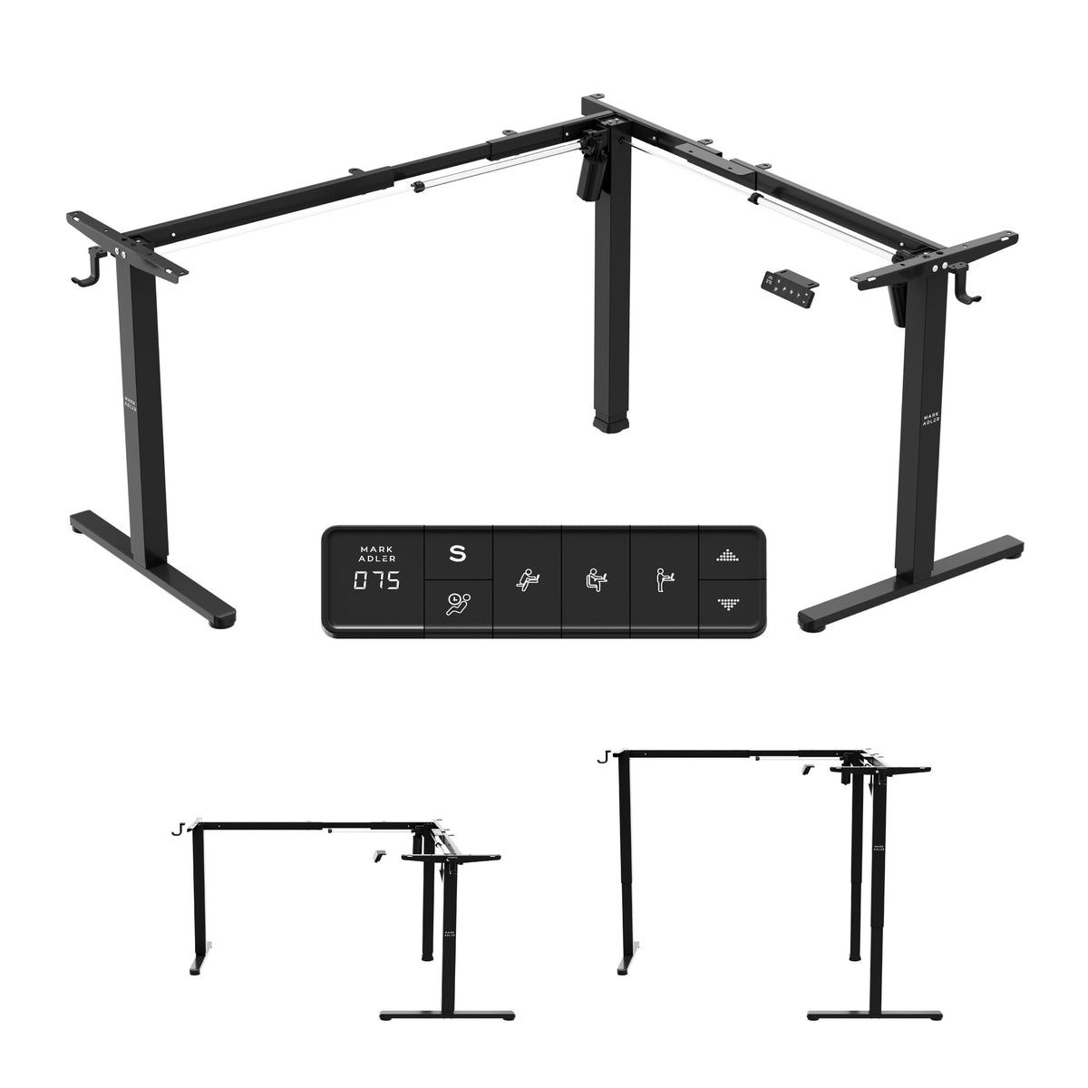 Stelaż z elektryczną regulacją wysokości Mark Adler Xeno 7.5 Black
