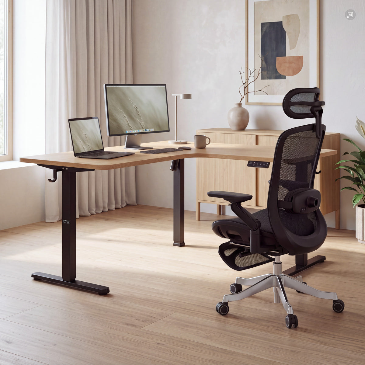 Stelaż z elektryczną regulacją wysokości Mark Adler Xeno 7.5 Black