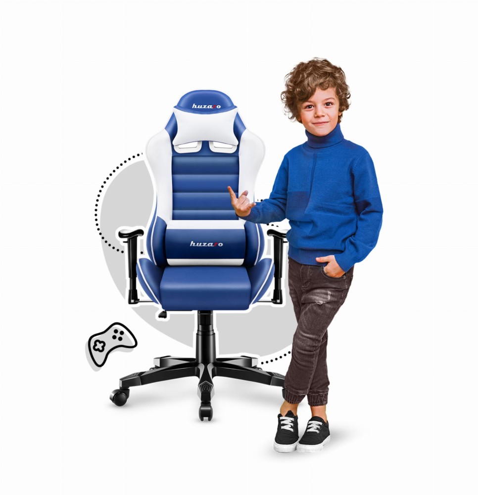 Fotel Gamingowy dla dziecka HUZARO RANGER 6.0 Blue