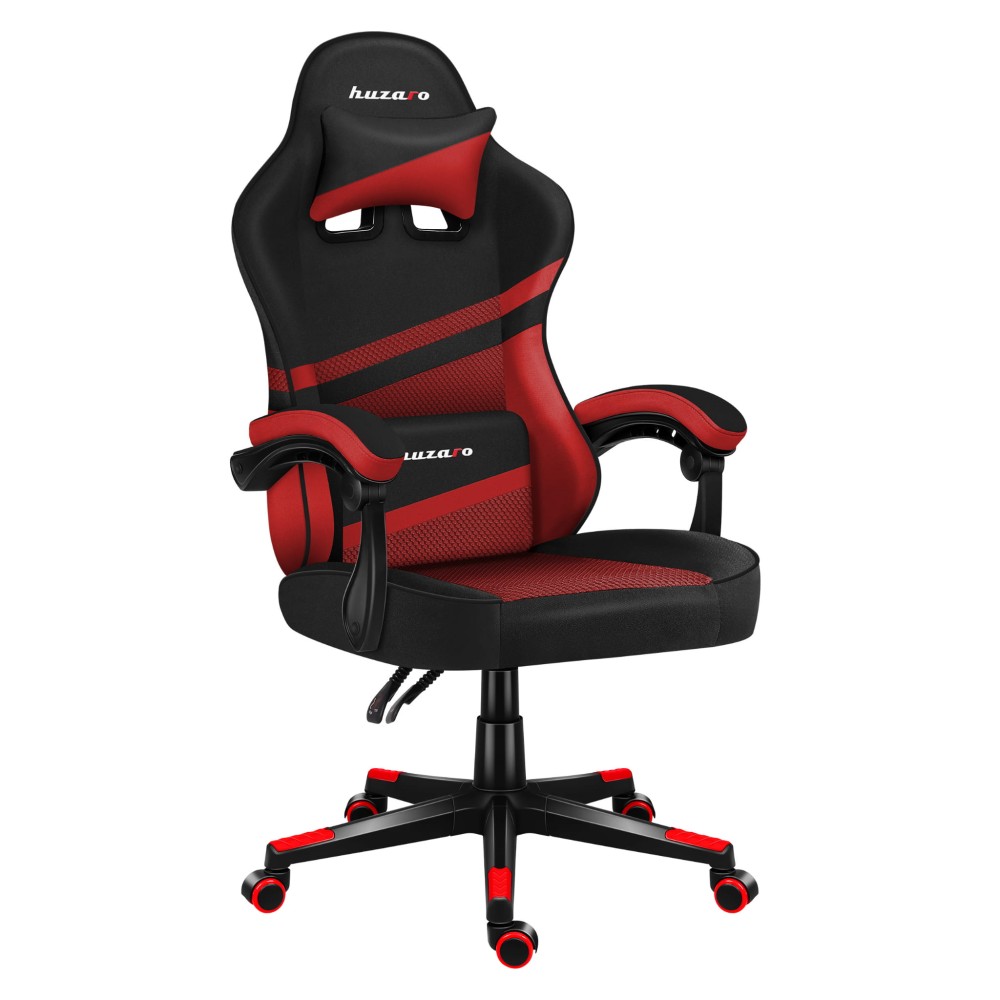 Fotel Gamingowy HUZARO FORCE 4.4 Red Mesh